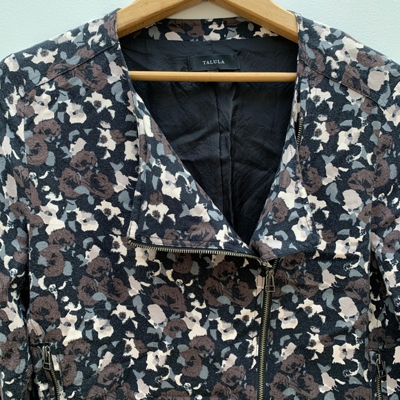 Talula asymmetrical zip up lined jacket - Picture 2 of 13